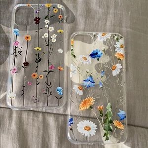 Clear Floral Cases for iPhone 11